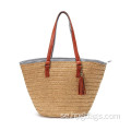 Summer Beach Tote med Tassel för resväska